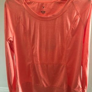 dry-fit long sleeve hoodie